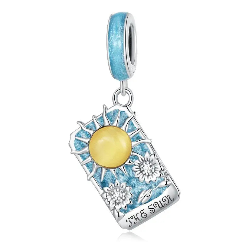 Charm tarot de plata 925 · Cartas místicas · 19 modelos