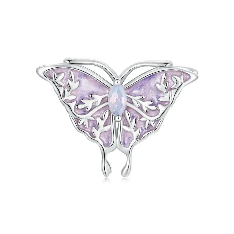 Charm mariposa de plata 925