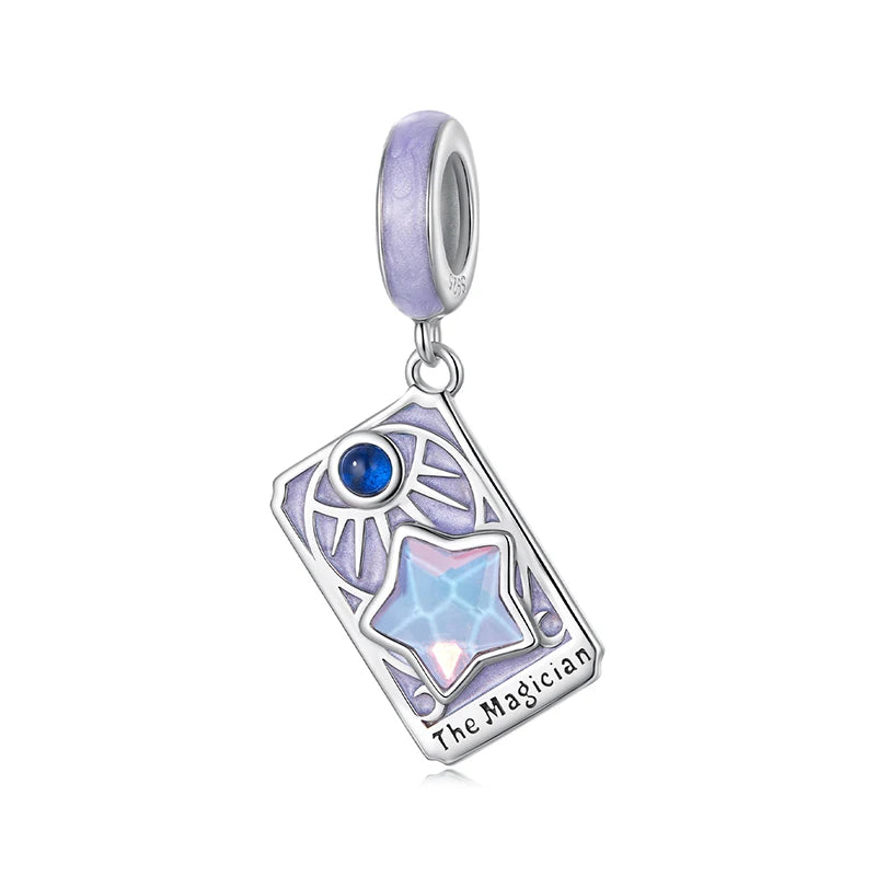 Charm tarot de plata 925 · Cartas místicas · 19 modelos