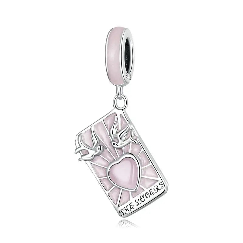 Charm tarot de plata 925 · Cartas místicas · 19 modelos
