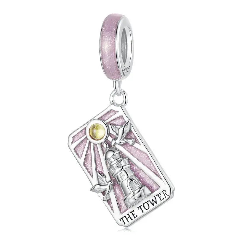 Charm tarot de plata 925 · Cartas místicas · 19 modelos