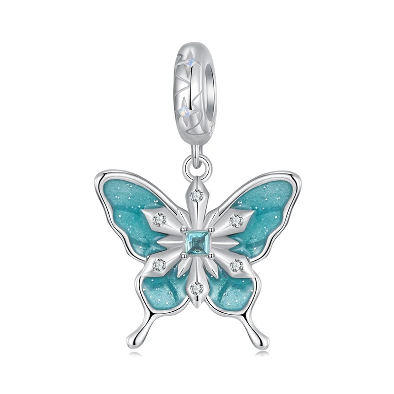 Charm mariposa de plata 925