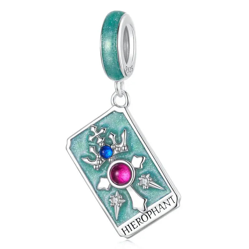 Charm tarot de plata 925 · Cartas místicas · 19 modelos